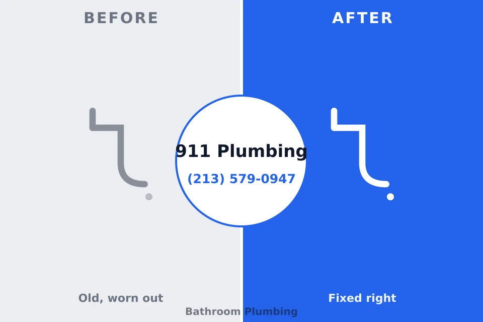 Before and after: plumbing repair North Augusta, SC